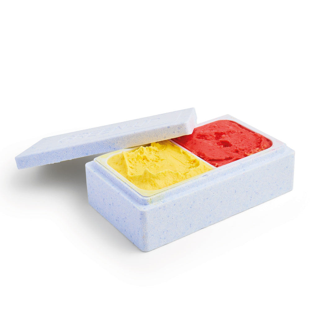 Vaschetta gelato impilabile