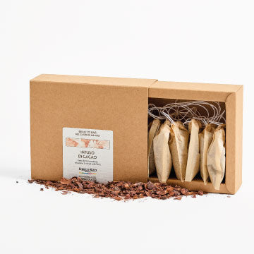 infuso di bucce di cacao